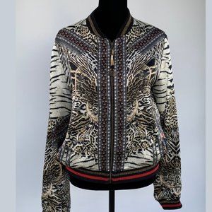 Camilla Satin Bomber Jacket